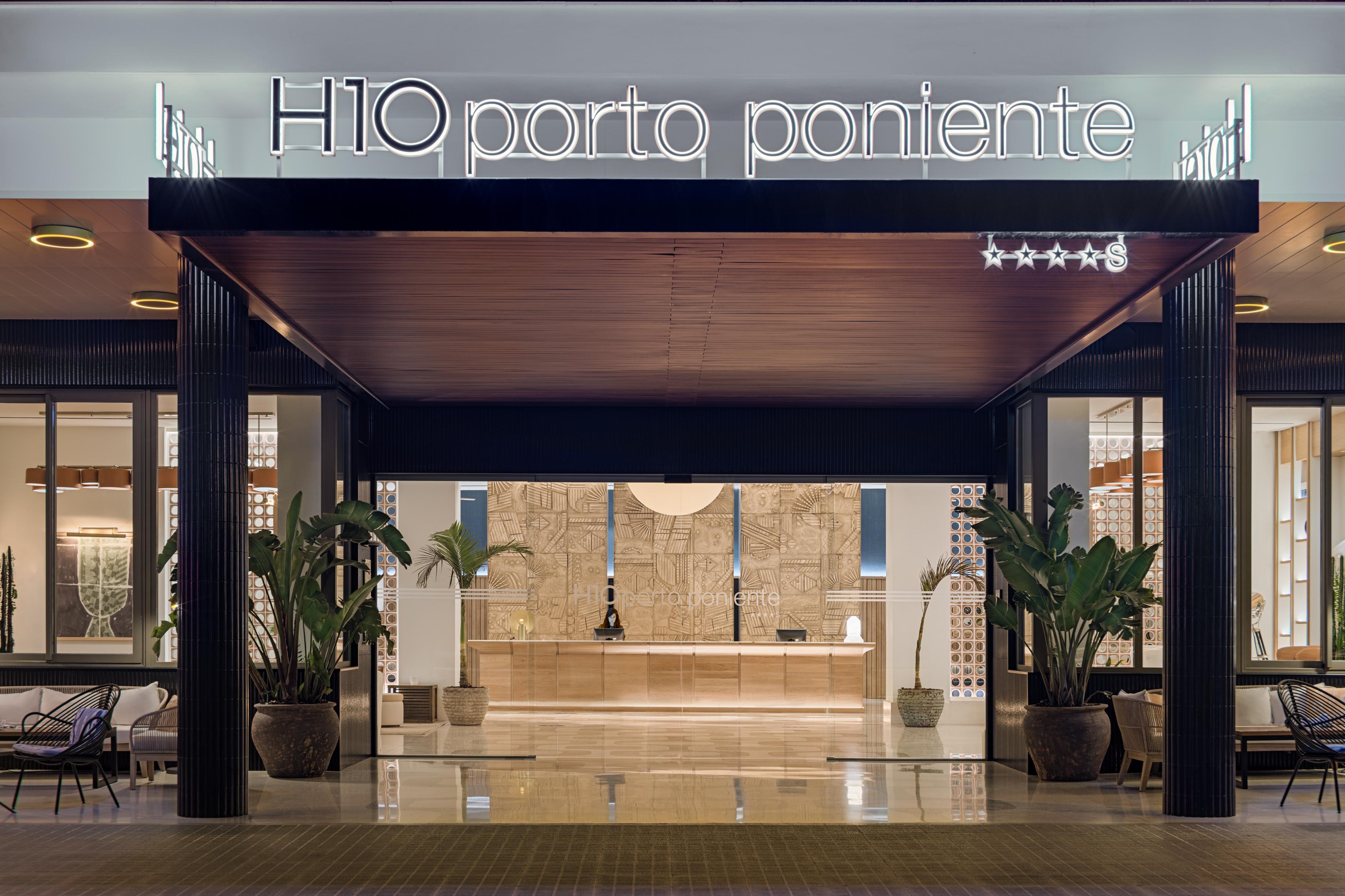H10 Porto Poniente 4* Sup Hotel Benidorm Bagian luar foto